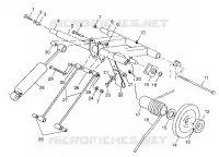 BRAS DE SUSPENSION ARRIERE TRAIL TOURING 0982362 AND EUROPEAN TRAIL TOURING E982362 (4942314231B014)