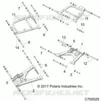 SUSPENSION ARRIERE CONTROL ARMS