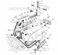 SYSTÈME DE REFROIDISSEMENT  500 EFI 0952774, EFI SKS 0952574,   EFI SKS PT 0952974, and (4929052905B010)