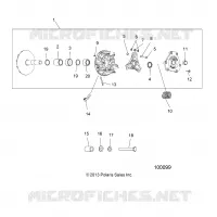 SYSTÈME DE TRANSMISSION, PRIMARY CLUTCH