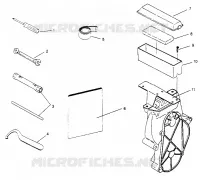 OUTILS  TRAIL 0952761, TRAIL DELUXE 0952262,   and EUROPEAN TRAIL DELUXE (4928862886B014)