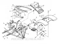 HABITACLE AVANT 6x6 300 W948730 (4926792679A005)
