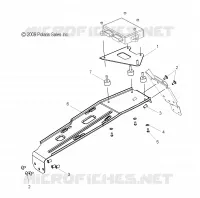 CHASSIS, PROTECTION D'EMBRAYAGE ASM.