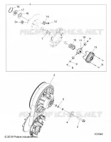 SYSTÃˆME DE TRANSMISSION, SECONDARY CLUTCH