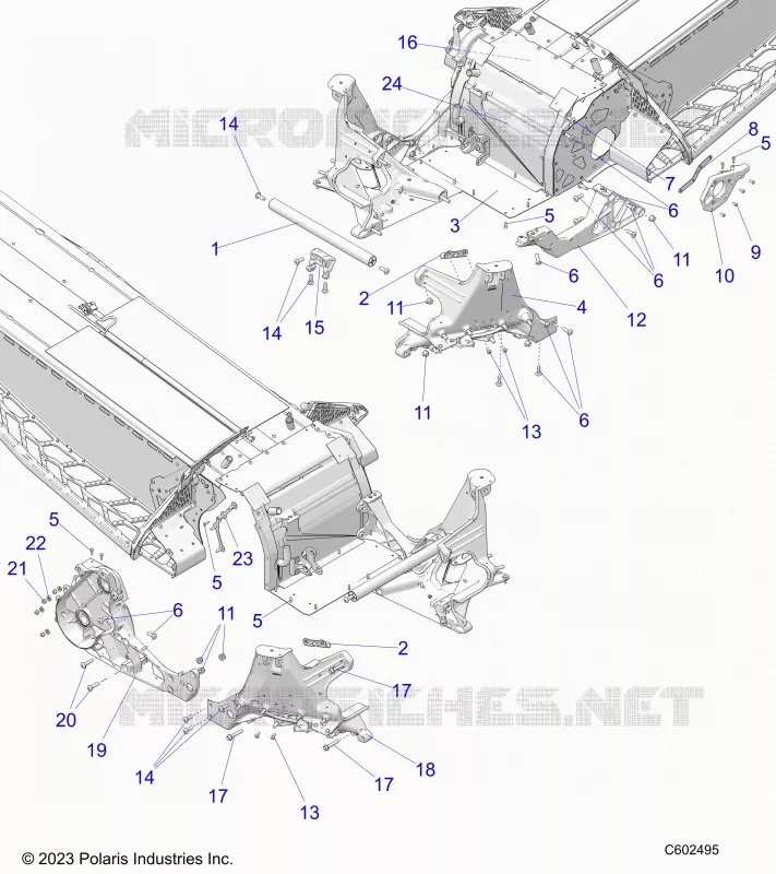 CHASSIS, BULKHEAD ASM.