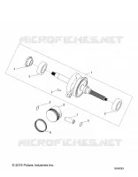 ENGINE, VILEBREQUIN AND PISTON