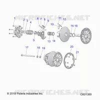 SYSTÃˆME DE TRANSMISSION, CLUTCH, PRIMARY