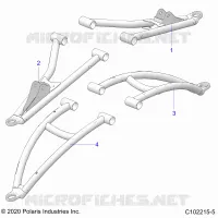 SUSPENSION AVANT A-ARMS