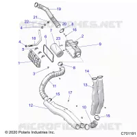 ENGINE, PRISE D'AIR SYSTEM