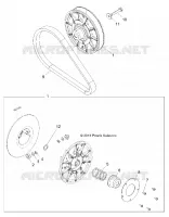 SYSTÃˆME DE TRANSMISSION, SECONDARY CLUTCH