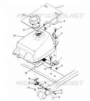 RESERVOIR A CARBURANT  4X4 400L W948140 (4926772677A011)