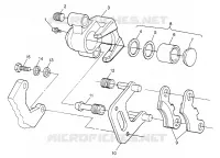 FRONT FREIN XPRESS 300 W969530 and XPRESS 400 W969540 (4935923592C001)