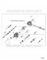 SYSTÈME DE TRANSMISSION, PONT PRINCIPAL INTERNALS