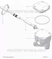 DIRECTION, CONTROLS, THROTTLE ASM. AND CABLE