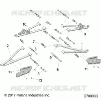 SUSPENSION AVANT CONTROL ARMS