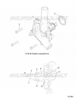 ENGINE, SYSTÃˆME DE REFROIDISSEMENT. WATERPUMP ASSEMBLY