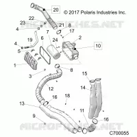 ENGINE, PRISE D'AIR SYSTEM