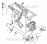 ECHAPPEMENT XPLORER 400L W98CC38C (4945414541A012)