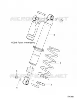 SUSPENSION AVANT SHOCK MOUNTING