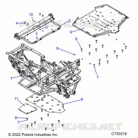 CHASSIS, CADRE 