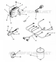 PIECES EFI 500 EFI / 0930674 AND  500 EFI SKS / 0930574 (4922962296038A)