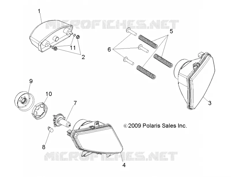 PHARES, TAILIGHTS AND BULBS