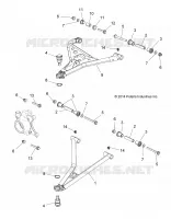 SUSPENSION AVANT CONTROL ARMS