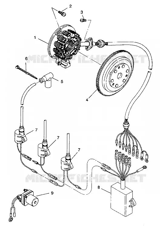 STATOR ASSEMBLY SLT 750 B944170 (4925942594029A)