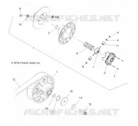 SYSTÈME DE TRANSMISSION, SECONDARY CLUTCH