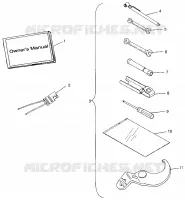 OUTILS Magnum 4X4 W97AC42A, Swedish Magnum 4X4 S97AC42E and Norwegian Mag (4940834083D011)