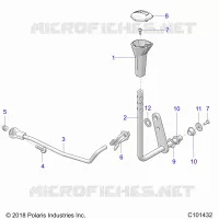DRIVE TRAIN, SELECTEUR DE VITESSE