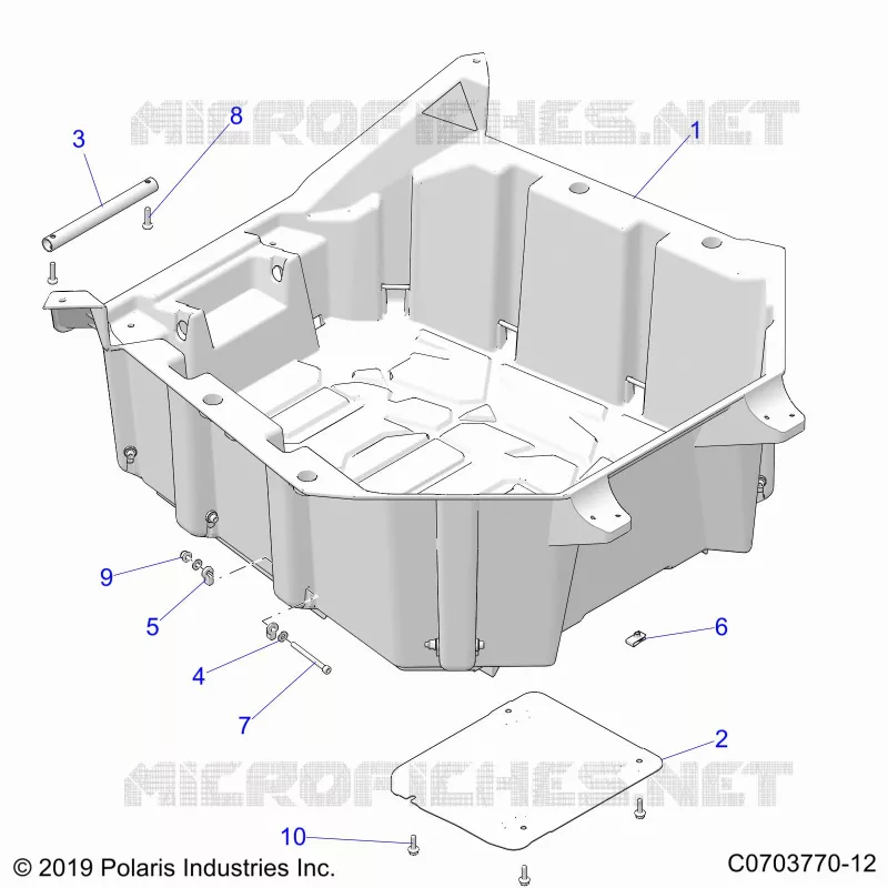 CARROSSERIE ARRIERE RACK