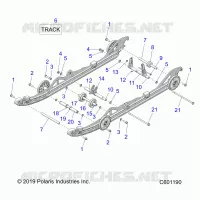 SUSPENSION ARRIERE AND TRACK