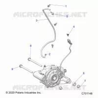 SYSTÃˆME DE TRANSMISSION, FRONT GEARCASE MOUNTING