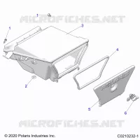 BODY, COFFRE, REAR
