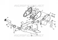 COUVERCLE D'EMBRAYAGE ASSEMBLY 2X4 350L W937539 (4924032403022A)