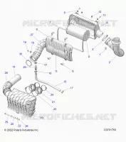 ENGINE, PRISE D'AIR SYSTEM