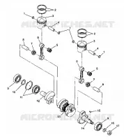 PISTON ET VILEBREQUIN