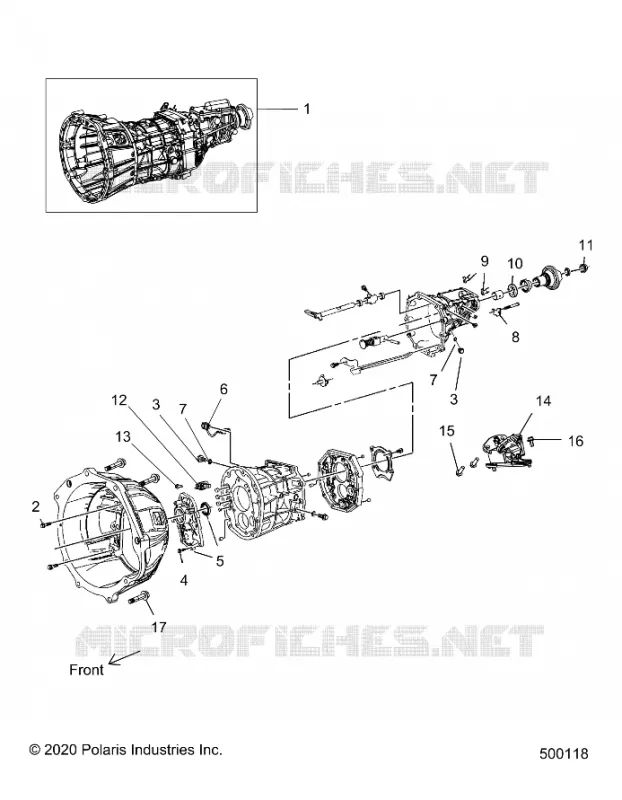 SYSTÃˆME DE TRANSMISSION, TRANSMISSION CASE AUTO- T23AASGD/HD/TGD/HD (500118)