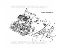 SUPPORT MOTEUR LH