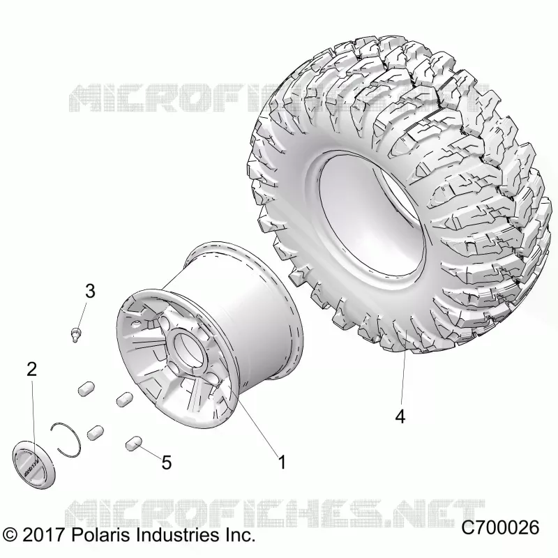 ROUES, REAR