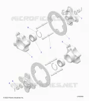 SUSPENSION, PORTE BAGAGES ARRIERE AND HUB