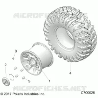 ROUES, REAR