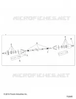 DRIVE TRAIN, HALF ARBRE DE TRANSMISSION ARRIERE