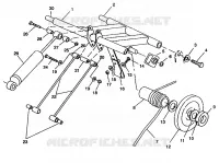 BRAS DE SUSPENSION ARRIERE STORM E940782 AND STORM SKS E940582 (49274427440024)