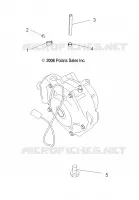 PONT, MOUNTING, FRONT (DEMAND DRIVE)