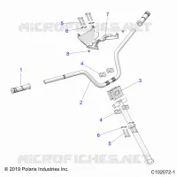 DIRECTION, HANDLEBAR AND CLAMPS
