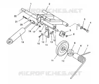 BRAS DE SUSPENSION ARRIERE TRAIL/0930761 AND  TRAIL DELUXE/0930243 (4923222322024A)