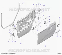 PORTES ASSEMBLY, FRONT