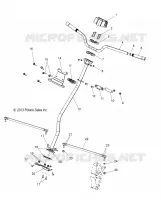 DIRECTION, H-BAR, DIRECTION POST, TIE ROD
